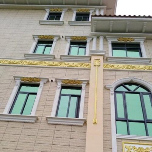 20 &30cm (7.87 &11.81in) Gardening Beautiful Thick ABS Classic Leave Flower Wall Decoration & Home Ornament Arras Concrete Mold