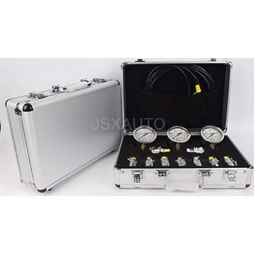 Excavator hydraulic gauge pressure box pilot pump combination instrument hydraulic oil pressure gauge excavator accessories