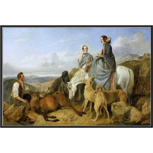 Canvas Paintings HD Print Classical Retro Figure Wall art Picture for Living room Hotel Decoration Oil Painting