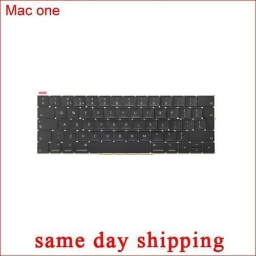 Laptop A1989 A1990 UK Keyboard For Macboor Pro 15.4" 13" Big Enter Keyboard A1990 1989 UK English 2018 Year Replacement