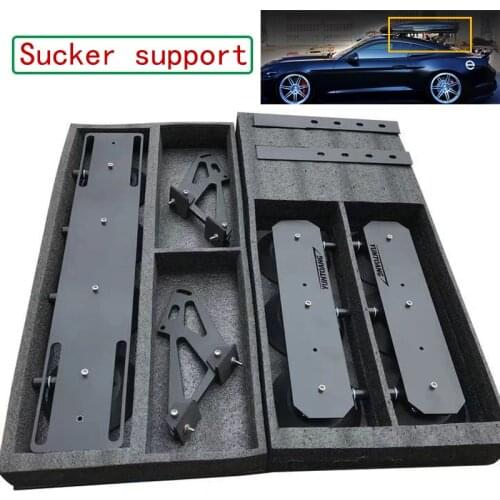 For Audi A1 A2 A3 A5 A6 A7 A8 TT sucker type roof bar bracket hatchback car rear window glass sucker mounting bracket sports car
