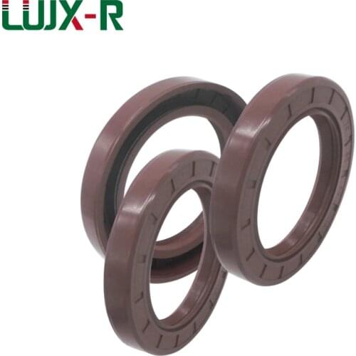 LUJX-R TC Oil Seal Fluorine Sealing Gasket Simmer Ring Rotary Skeleton Shaft Seal 110x130x12/110x135x12/110x140x10-118x150x12mm