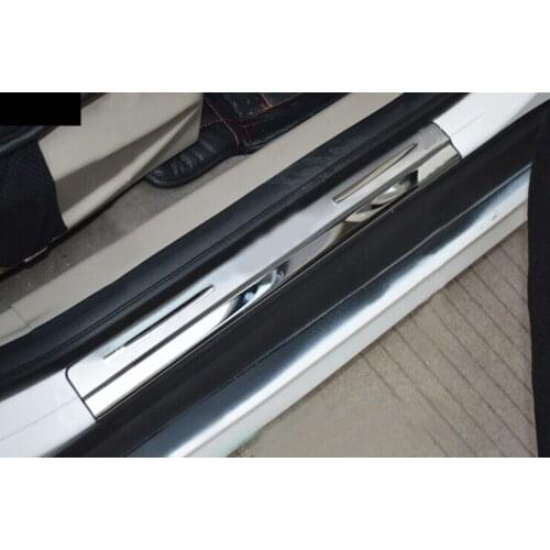 Stainless Steel Door Sill Scuff Plate Trim for ford Focus 3 2012 2013