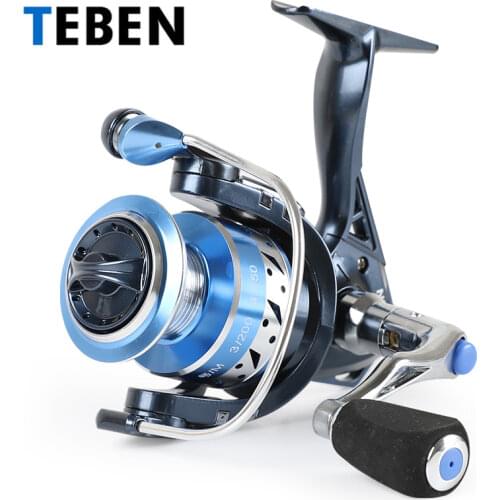 TEBEN GTSII 1000-6000 Spinning Fishing Reel 12+1BB 5.2:1 18KG Saltwater Fishing Reel Send Gift A Bag of Soft Insect Bait(30PCS)
