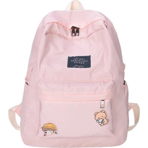 Fashion High capacity Women Backpacks Luxury Nylon Girls Backpacks Schoolbags Teenage Student Bag 2021 New Women School Bag