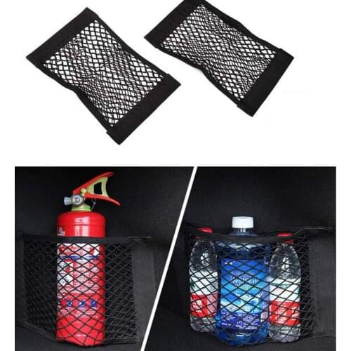 Mesh Trunk Car Organizer Net Goods Universal Storage For Volkswagen VW Golf 4 6 7 GTI Tiguan Passat B5 B6 B7 CC Jetta MK5 MK6
