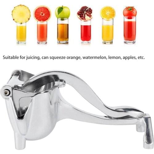 Aluminum Alloy Lemon Squeezer Manual Citrus Lime Juicer Anti-corrosive Hand Press Fruit Juice Kitchen Tools Squeezers
