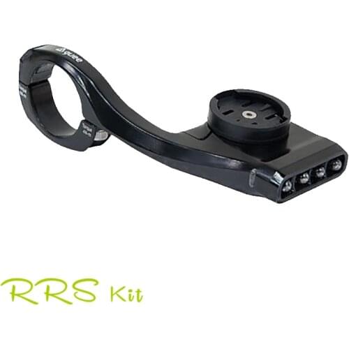 Sports Camera And Cycle Computer G-Mount All-In-One Bicycle Extension Bracket Integrates An LED Light With Two Mounts Slot
