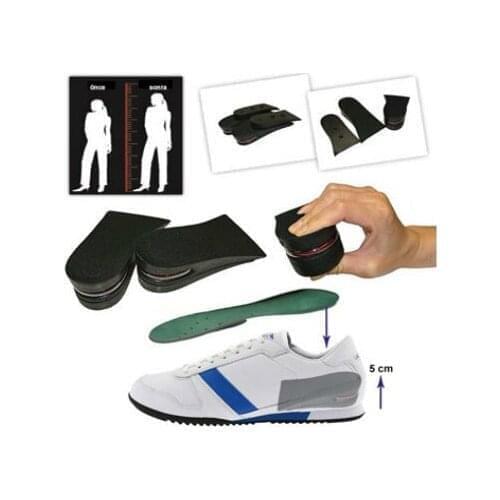 Air Cushion Length Extender Insoles (7 cm More Size Length)-34 Number