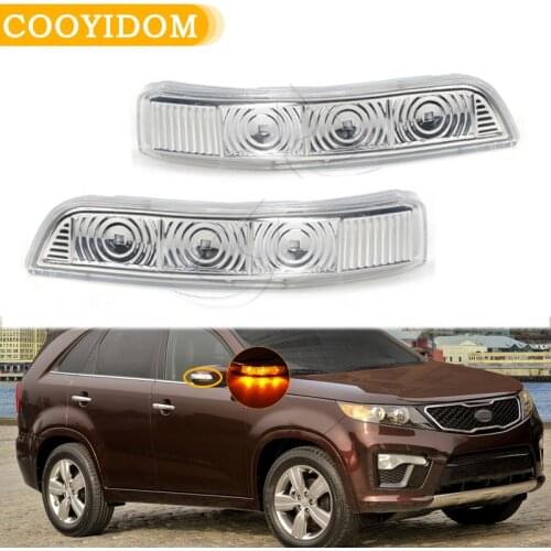 3 LED Turn Signal Light Wing Rearview Mirror Side Mirror Lamp For Kia Sorento SX 2010 2011 2012 SX LX USA 2013 Flasher Lamp