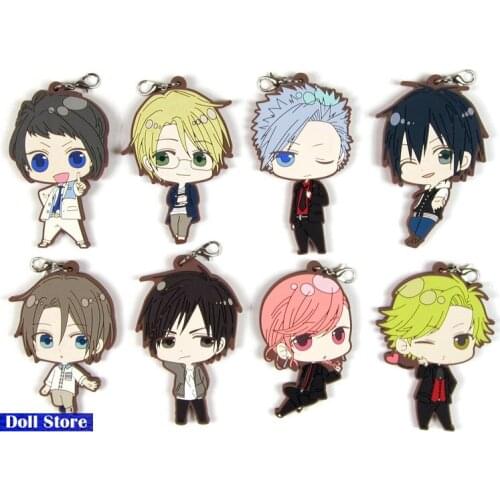 TSUKIPRO Original Japanese anime figure rubber mobile phone charms keychain strap D214