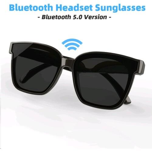 Smart Bluetooth Sunglasses Earphones Headset Glasses with Mic Phone Call Outdoor Cycling Wireless Headphones Speaker Microphone