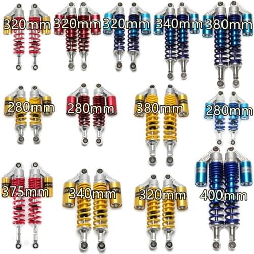 Red Yellow Golden Blue Universal Motorcycle Shock Absorber Suspension Protection Rear Shocker Absorbers Dirt Bikes Motorcycle D3