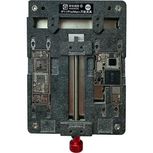 AMAOE M29 Mainboard Clamp for iPhone Repair PCB Fixture Circuit Board Fixture for iPhone 11/11Pro/11Pro max Motherboard Fixture