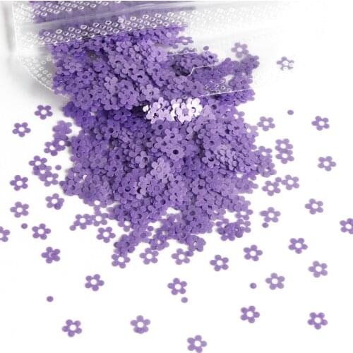 Pearl Color Plum Flower Sequin Glitter Flakes For Epoxy Resin Mold Fillings DIY Jewelry Making Supplies Nail Art Decorations