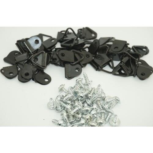 100 PCS/Lot Free Shipping Picture Frame Mirror Photo & Canvas Hnaging Hooks & Screw
