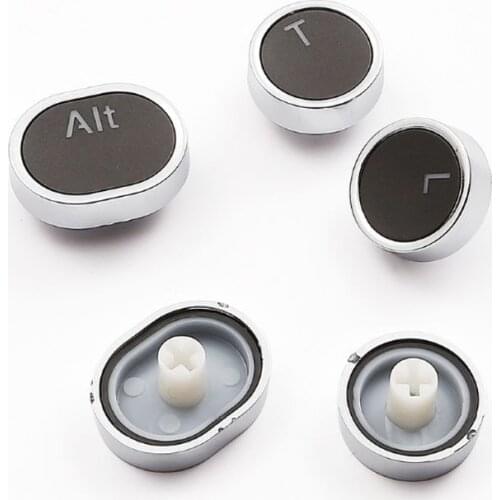 104 Keys Retro Round Keycaps Double Shot DIY Steam Punk Steampunk Typewriter Keycaps for Backlit Classy Player Stylized