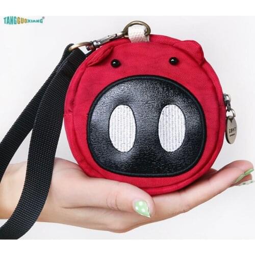 4-Color Personality Coin Purse Animal Mini piggy wallet Cosmetic Packet pig package Kids toy Small Bag Girl Gift