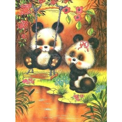 Diy Diamond Painting Oil Painting Cartoon Animal Rabbit Simple Handmade Diamond Round Diamond Square Diamond Acrylic Home