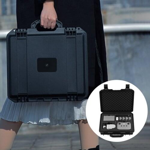 ABS Explosion-proof Box Hard Shell Handbag Waterproof Box for DJI Mavic Mini 2 Drone Accessories High Capacity Storage Case Bag