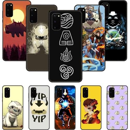 Phone Case For SamSung Galaxy S Note 10 20 7 6 9 8 Plus Edge E Ultra Lite Black Cover Etui Soft Coque Appa Yip Yip Avatar