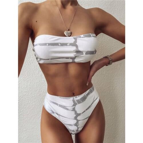 Купальники бандо June lips China At AliExpress