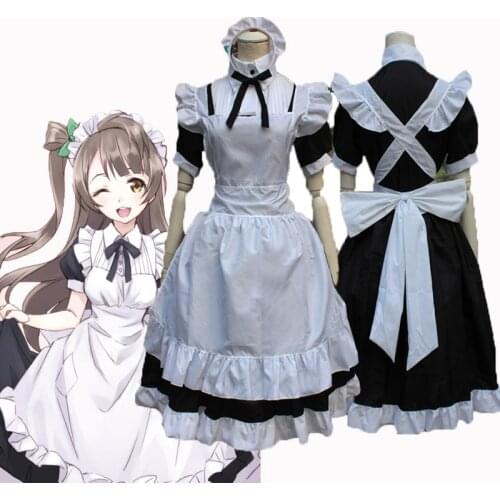 Lovelive Wonder Zone Cosplay Costume Love Live Yazawa Nico Maid Costume Cosplay Sonoda Umi Nishikino Maki Honoka Honoka Eli
