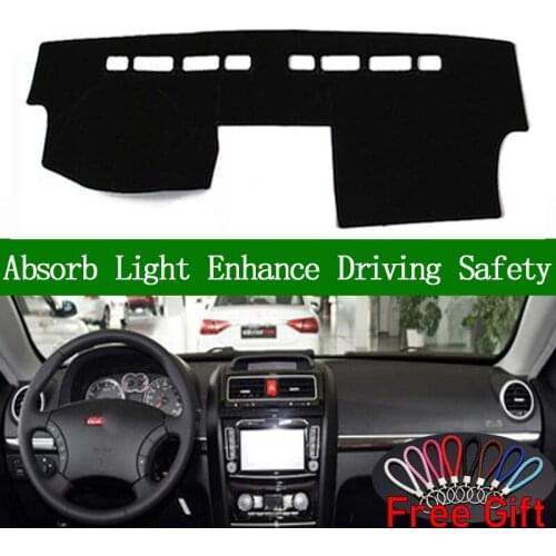 For HAVAL H3 H5 2013 2014 2015-2018 Dashboard Cover Sun Shade Non-slip Dash Mat Pad Carpet Car Stickers Interior Accessories