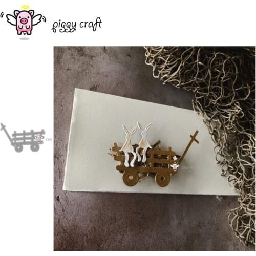 Piggy Craft metal cutting dies cut die mold Cart decoration Scrapbook paper craft knife mould blade punch stencils dies