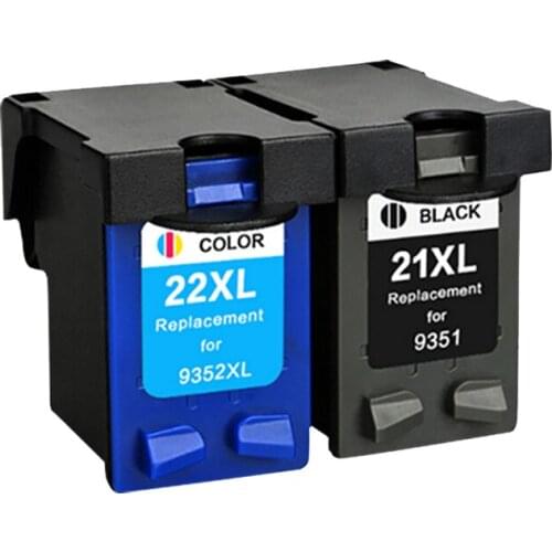 LuoCai compatible ink cartridges For HP21 For HP22 For HP 21 22 XL Deskjet F380 F2280 3910 3915 3920 3930 3938 D1530 D1311 D1320
