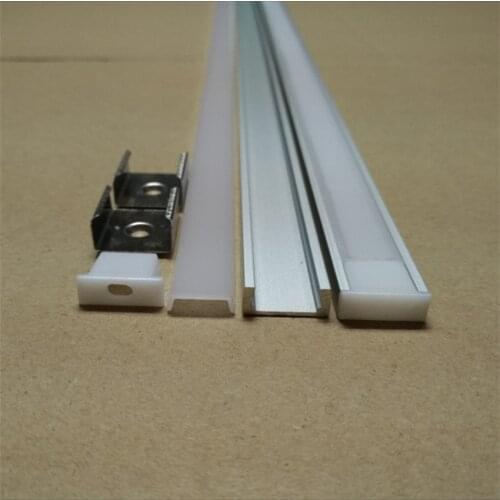 Free Shipping Promotion Sale Indoor Lighting No Led Lights Led Lighting Bar Strip Lamp Square slim size Aluminum Profile