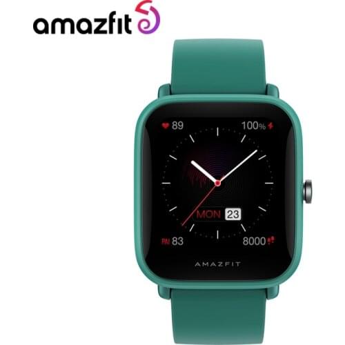 Original Amazfit Bip U Smartwatch Color Display Sport Tracking 5ATM Water Resistant Smart Watch For Android iOS Phone