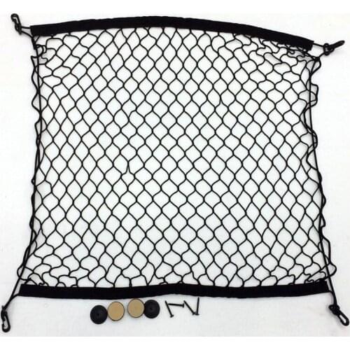 Universal Car Seat Back Storage Mesh Net Bag 70cm*70CM Car Auto SUV Luggage Holder Trunk Organizer