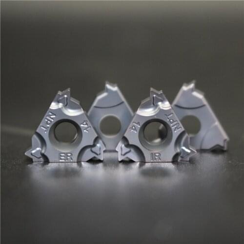 10pcs 16ER M 14NPT 11IR Carbide Insert Thread Blade 16IRM 16ERM 11.5 NPT 8 27 cnc Lathe threading Cutter Tool