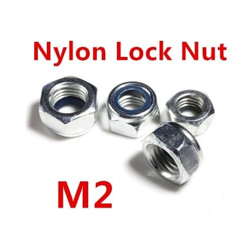 20pcs/lot High Quality Staniless Steel A2 M2 Nylon Lock Nut