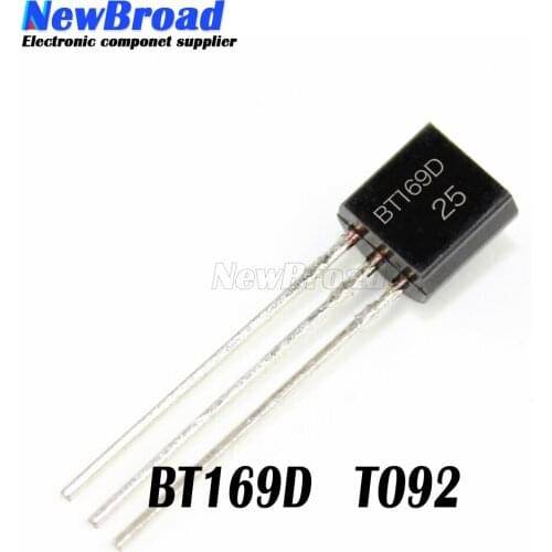 50PCS BT169D TO92 BT169 TO-92 169D new voltage regulator IC