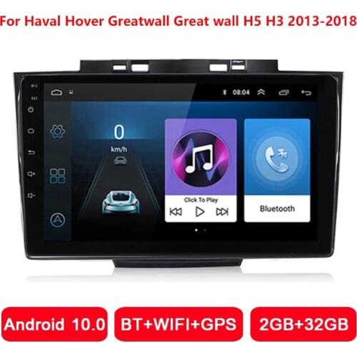 9 inch 2 din Android 10.1 For Haval Hover Greatwall Great wall H5 H3 2013-2018 Car GPS Navigation radio Multimedia DVD Player