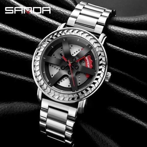 Wheel Rim Hub Custom Design Super Car Rim Watch Drop Shipping Waterproof Wheel Watch Real 3D Model Quartz Watch Orologio da uomo