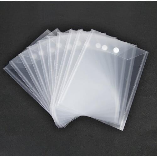 Template Holder Storage Pouch 10pcs 24x18/18x13cm Clear Cutting Dies Bag Paper Card Making Stamp Dies Storage Case