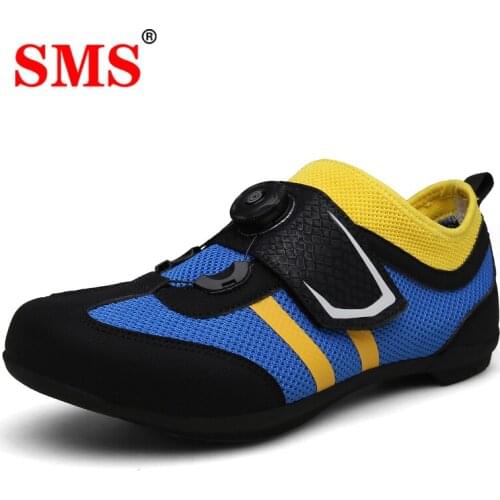 SMS Beginner Level Cycling Shoes Sneakers Mtb Shoes Bicycle Shoes Racing Mountain Bike Professional Self-locking Breathable