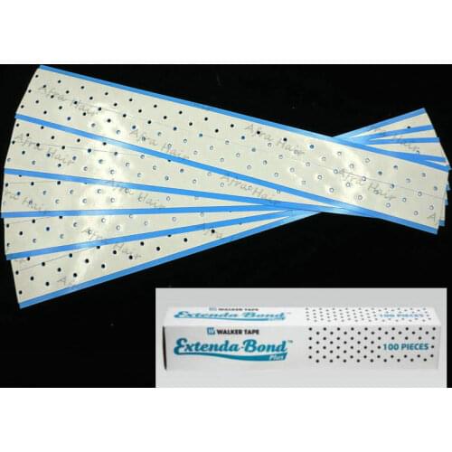 100pcs/lot Walker Tape Extenda Bond Plus Hold Lace Wigs Hair Extensions Glue Double Side Adhesive T011