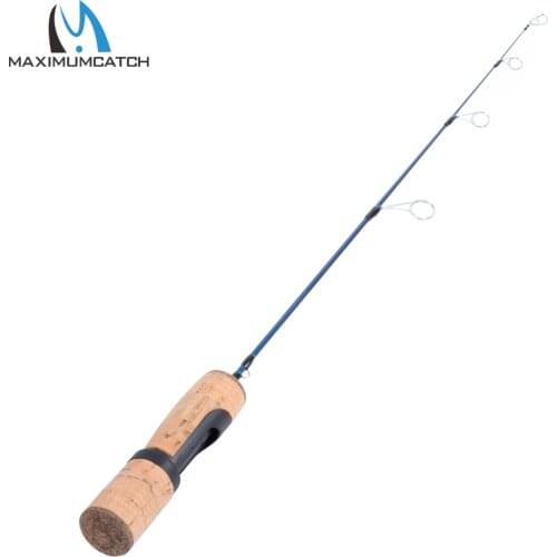 Maximumcatch Lightweight 64/69/72/82cm IM7 Carbon Fiber Ice Fishing Rod Spinning Fishing Rod with Reel Ice Jig Combo