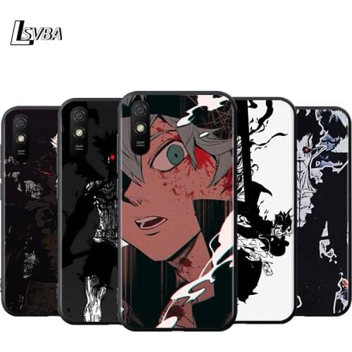 Anime Black Clover For Xiaomi Redmi 9i 9T 9A 9C 9 8A 8 GO 7 7A S2 Y2 6 6A 5 A 4X Prime Pro Plus Soft Phone Case