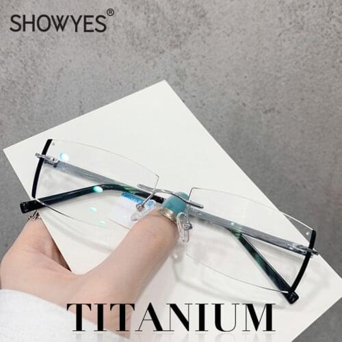 2020 NEW Royal Luxury Men Titanium Presbyopic Unisex Diamond Cutted Commercial Dignity Special Ti Reading Glasses Hyperopia