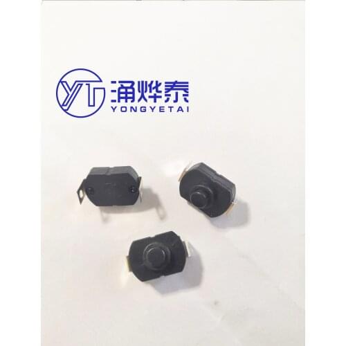 Strong light Flashlight switch Small push button switch 2 feet free shipping