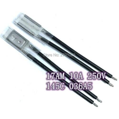 17AM 145 Degree 17AM 036A5 Normally Closed Overheat Protector Motor Power Temperature Switch 145 C NC 10A 250V 17AM036A5 Manual