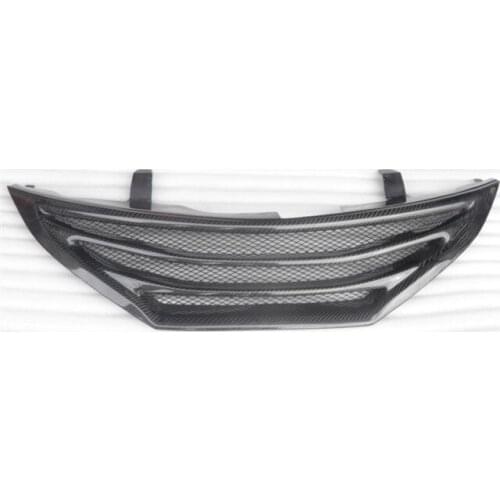 Fit for Nissan Tiida 2011 carbon fiber car grill high quality Racing Grills grille