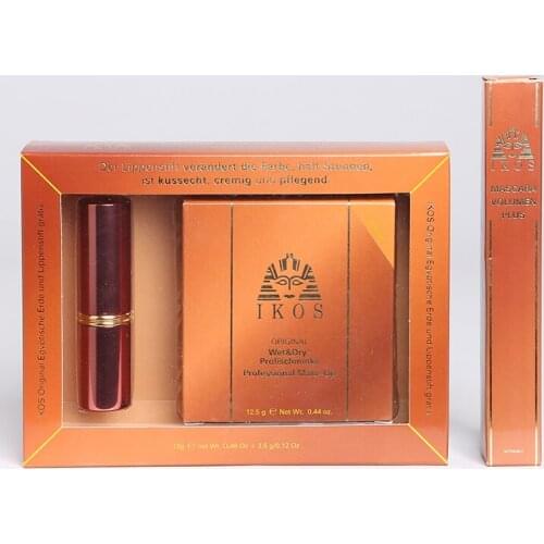 Custom logo printed skincare bottles or jars packaging paper cosmetic box