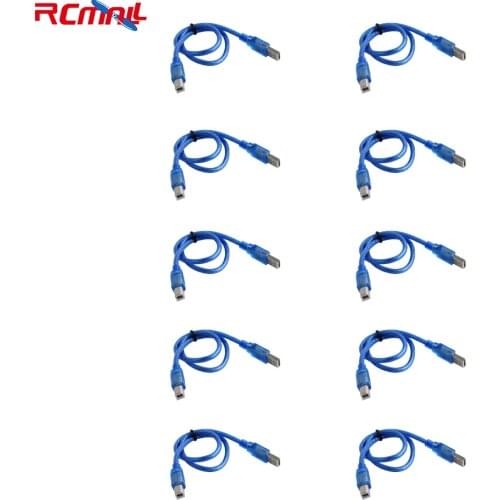 RCmall 10PCS USB Cable for Arduino UNO 2560 R3