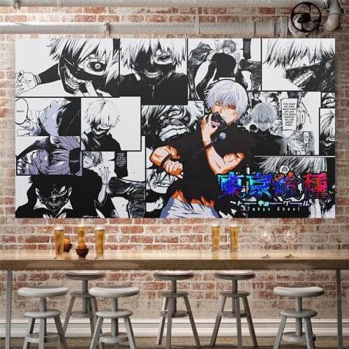 Tokyo Ghoul High Quality Original Design Anime Poster Wall Art Print,50 x 70 cm,No Frame